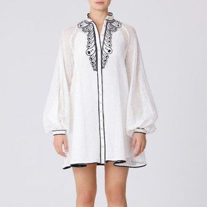 Keepsake black white dress